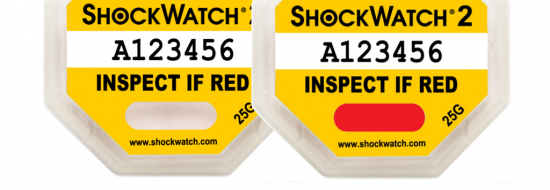 ShockWatch 2 - indikátor nárazu - indikátor otřesu